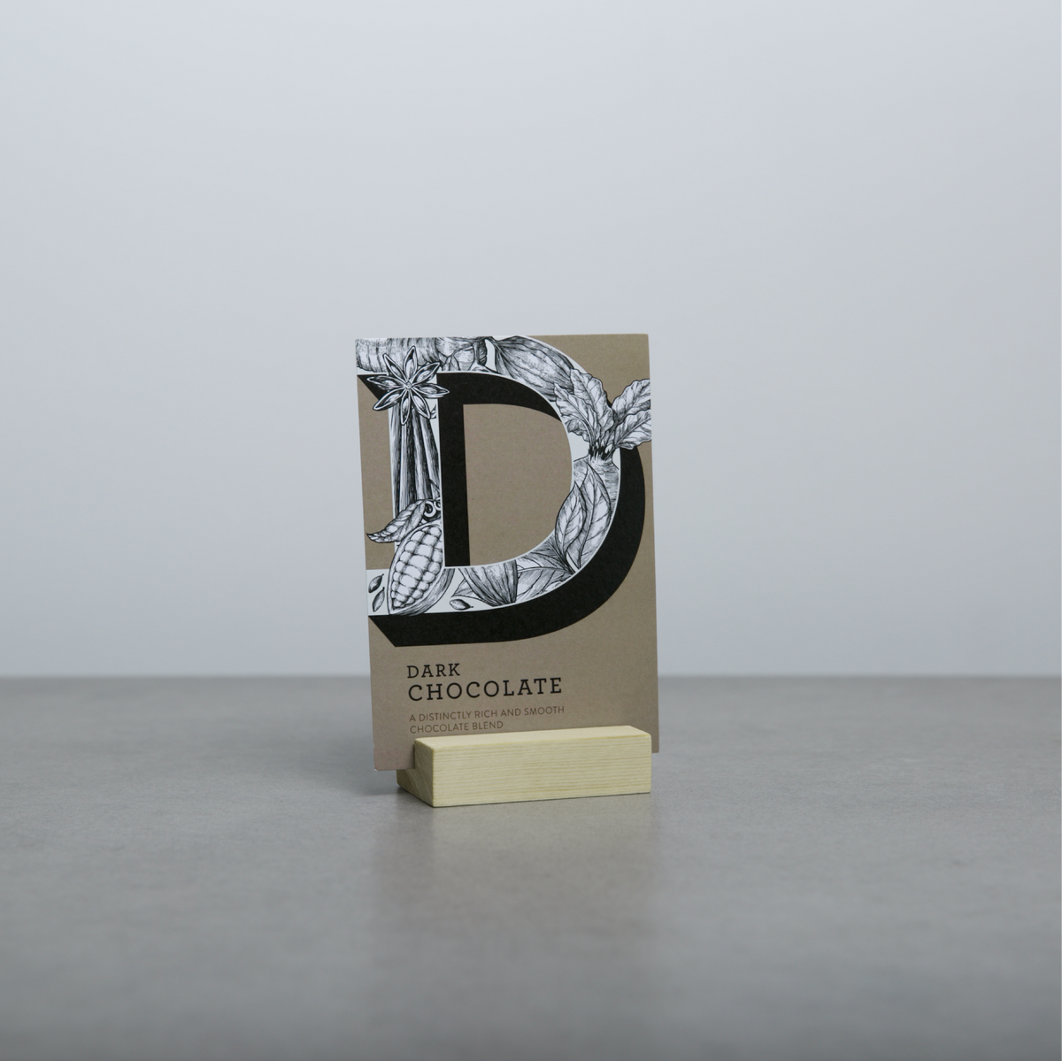 Wooden Block Card Holder Blendsmiths