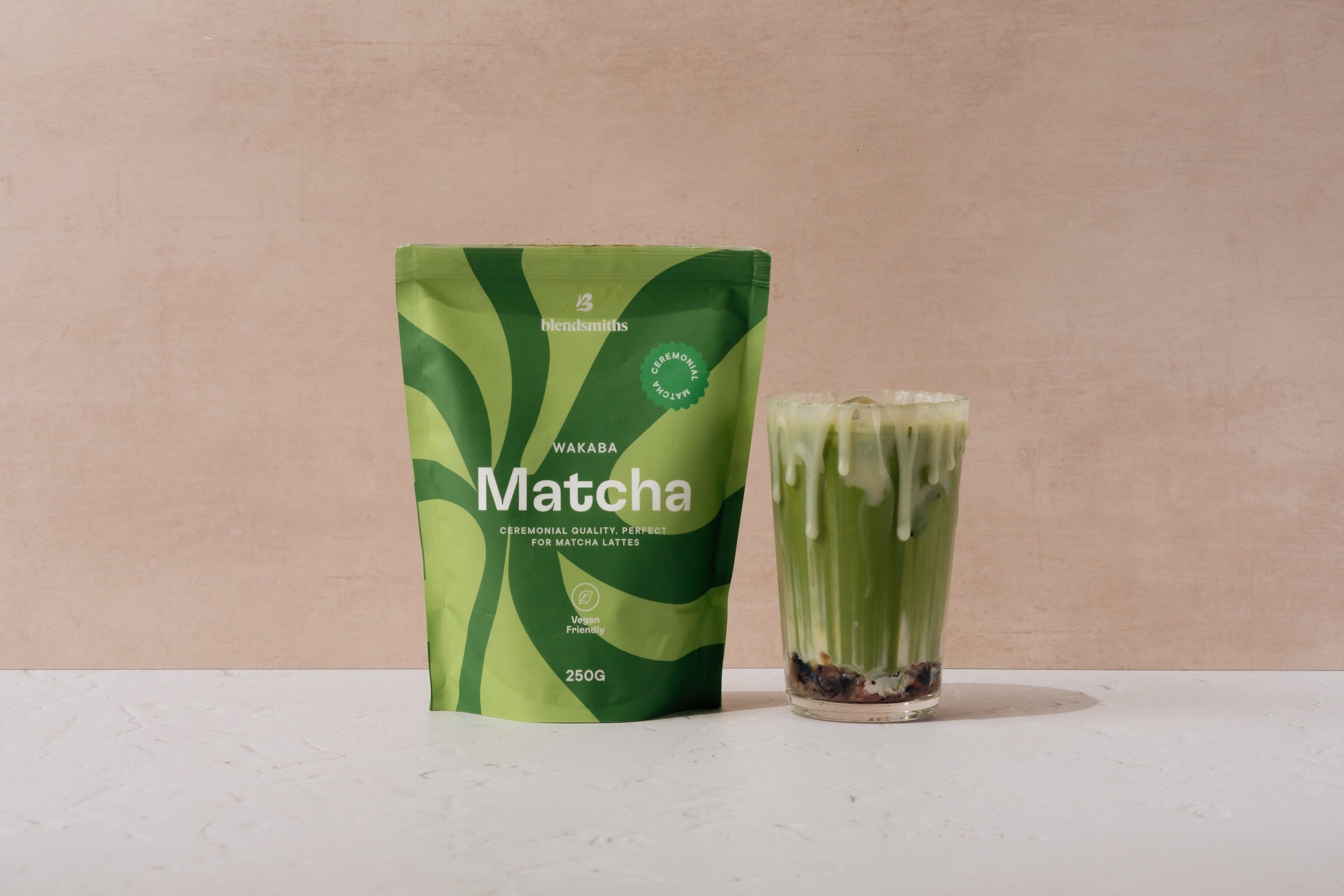 Blueberry, White Choc Matcha