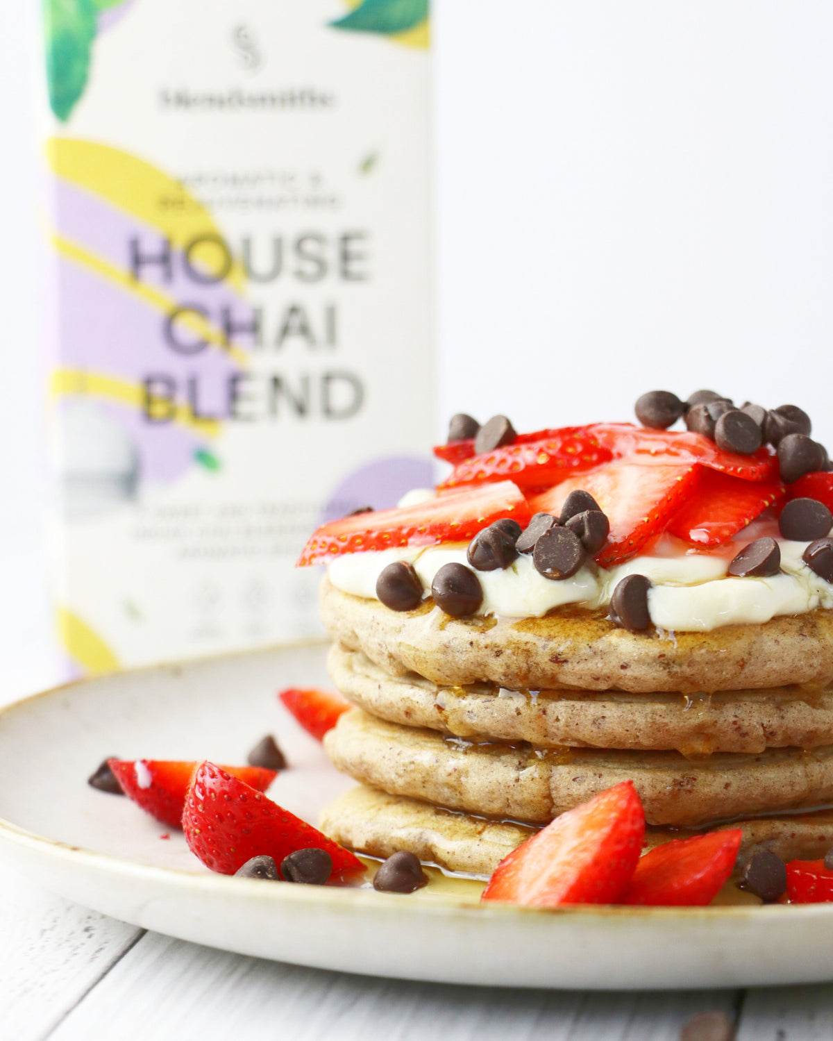 Chai Spiced Pancakes