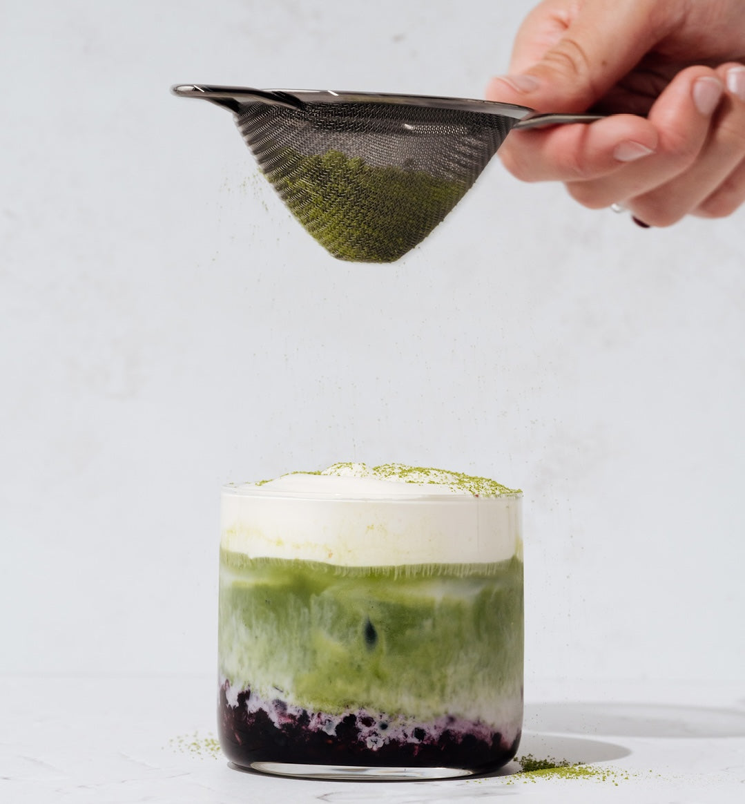 Blackberry Matcha