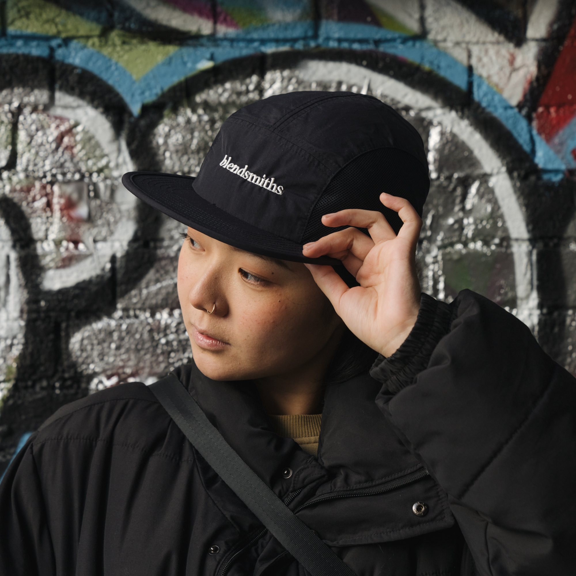 Unisex Active Finn Nylon Cap