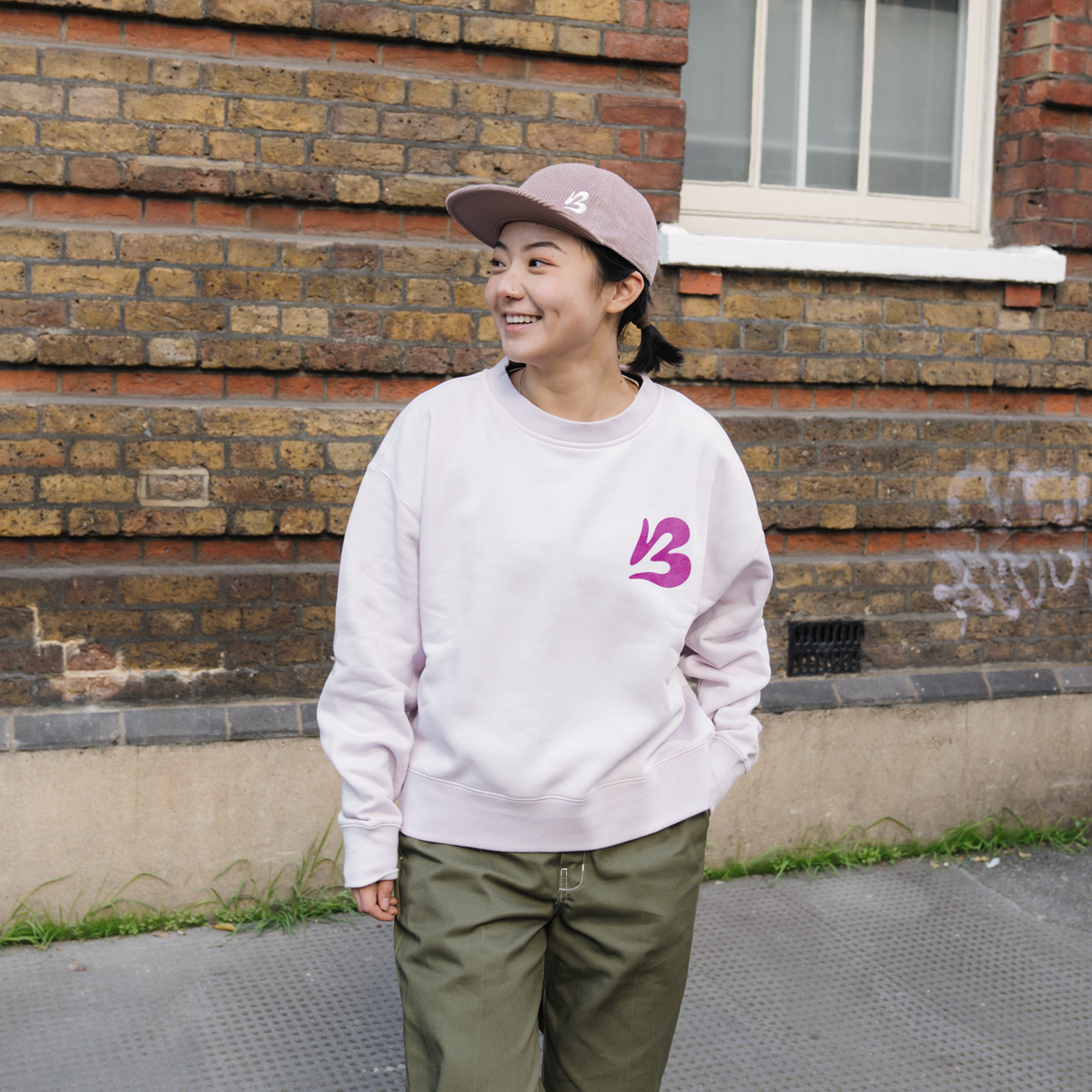 Unisex Class Cord Cap Hazy Pink