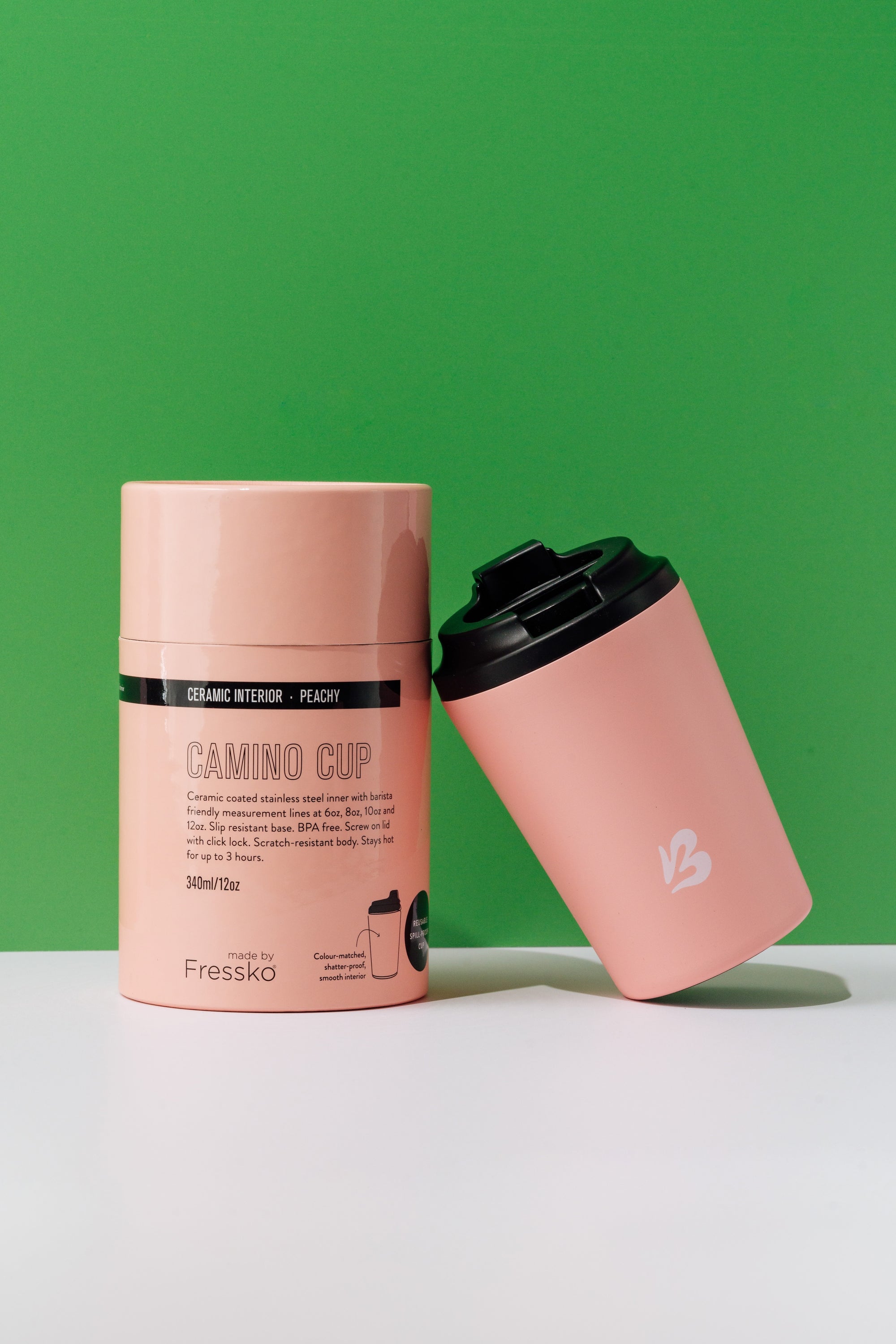 Blendsmiths x Fressko 350ml Reusable Ceramic Cup